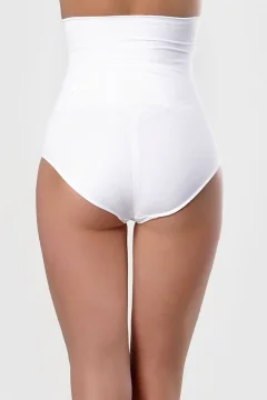 Corset Modelator Damă cu Chilot Clasic,Alb