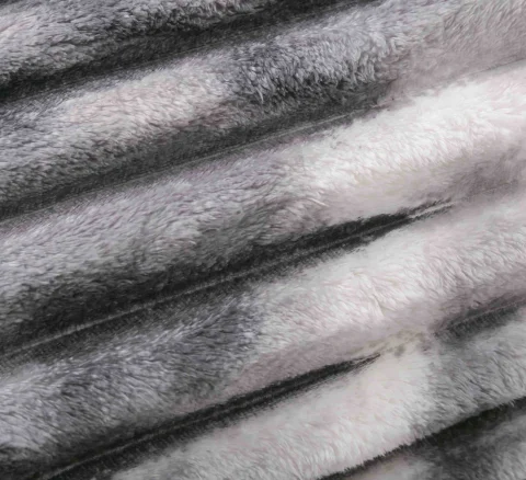 Lenjerie de Pat Cocolino cu Blăniță tip Iepuraș, Shorthair, Gofrată – 4 Piese, Cu Elastic, Ultra-Pufoasă