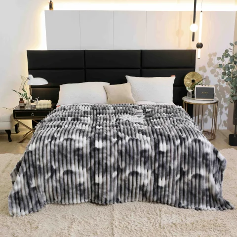 Pătură Pufoasă Cocolino 200 × 230 cm,Gri