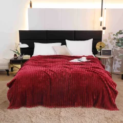 Pătură Pufoasă Cocolino 200 × 230 cm,Bordo