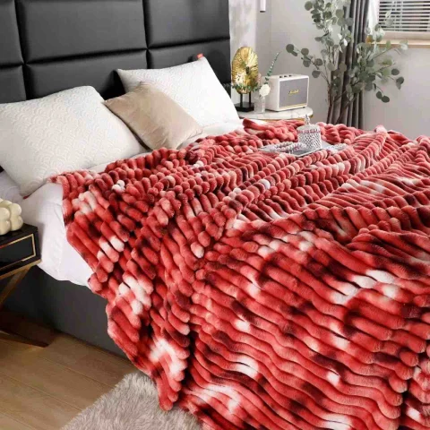 Pătură Pufoasă Cocolino 200 × 230 cm,Rosu