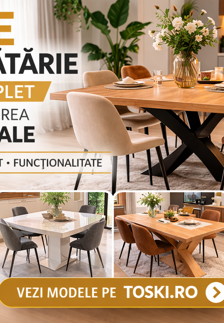 Mese de bucătărie – Ghid complet pentru alegerea mesei ideale