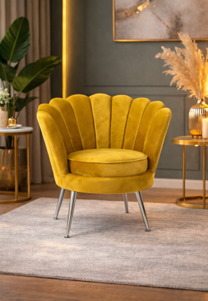 Fotoliu Marina Galben Premium