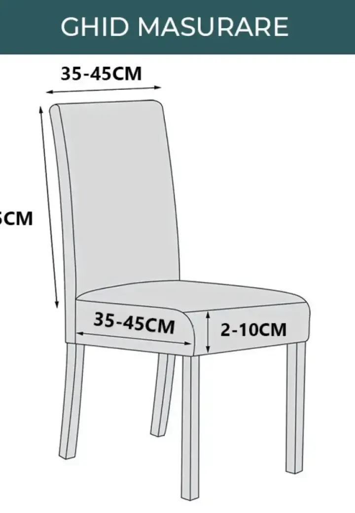 Huse Scaun din Catifea Set 6 Bucăți, Albastru