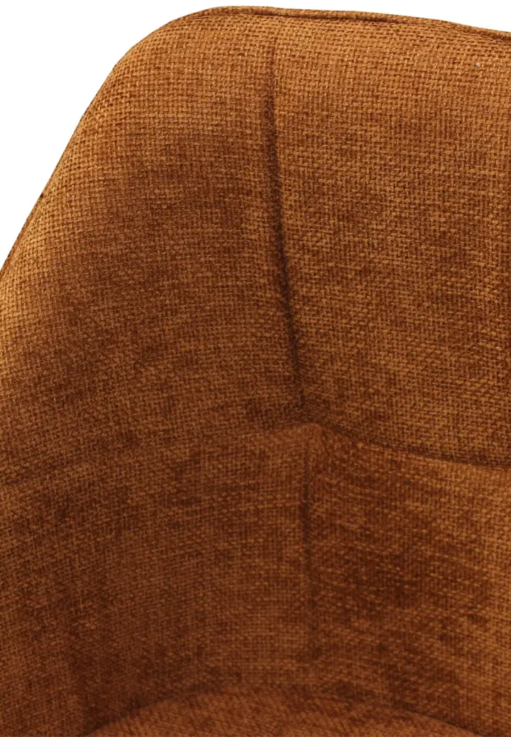 Scaun Velto Cărămiziu din Material Textil