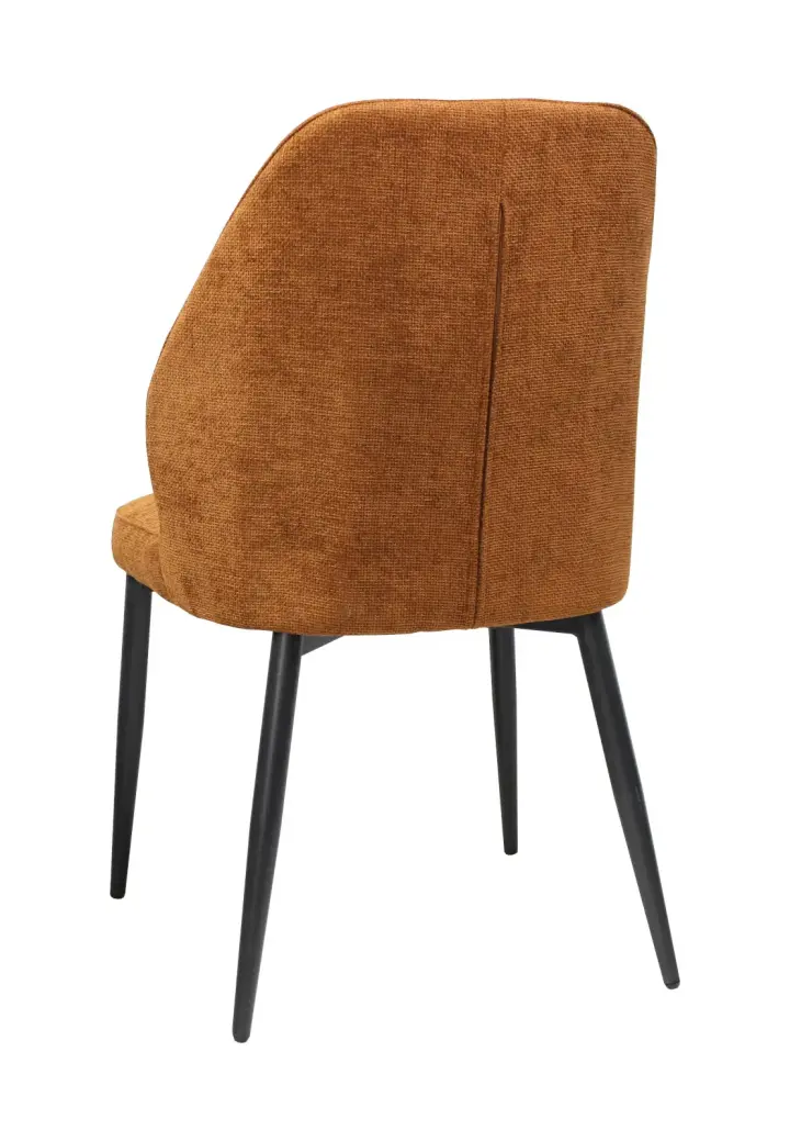 Scaun Velto Cărămiziu din Material Textil