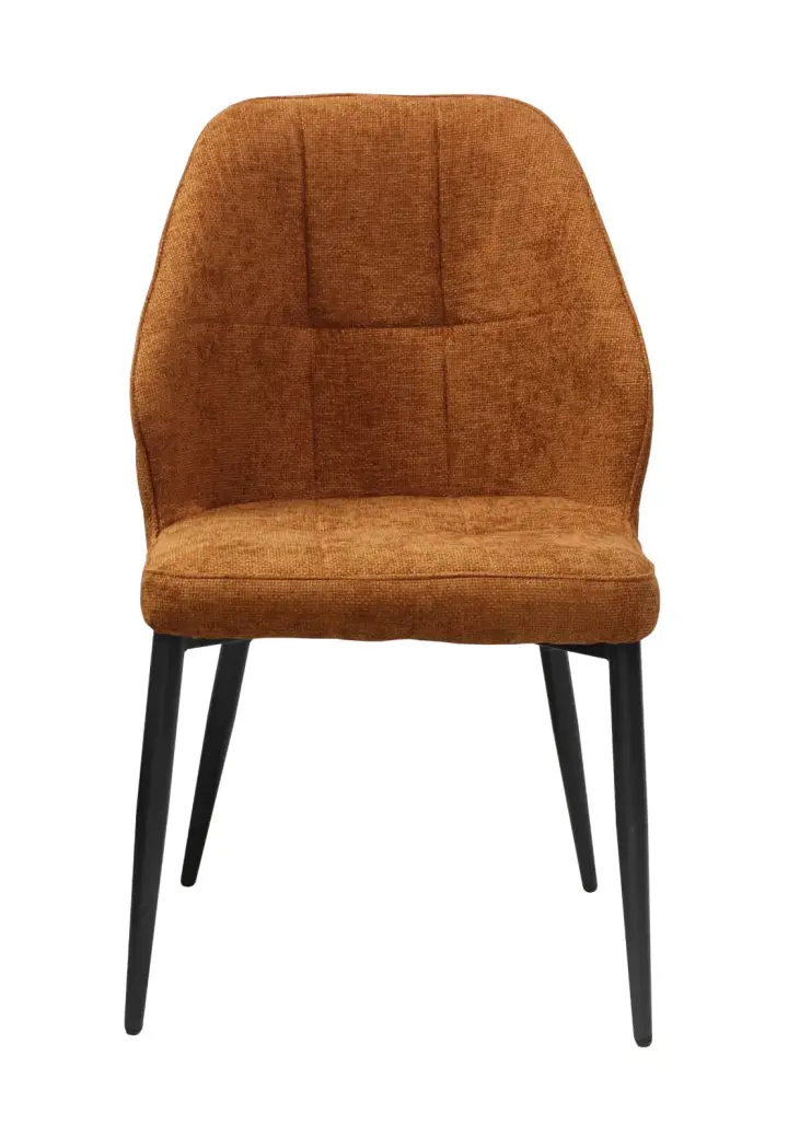 Scaun Velto Cărămiziu din Material Textil