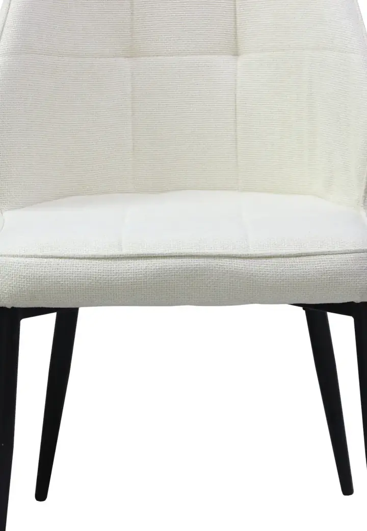 Scaun Velto Crem din Material Textil