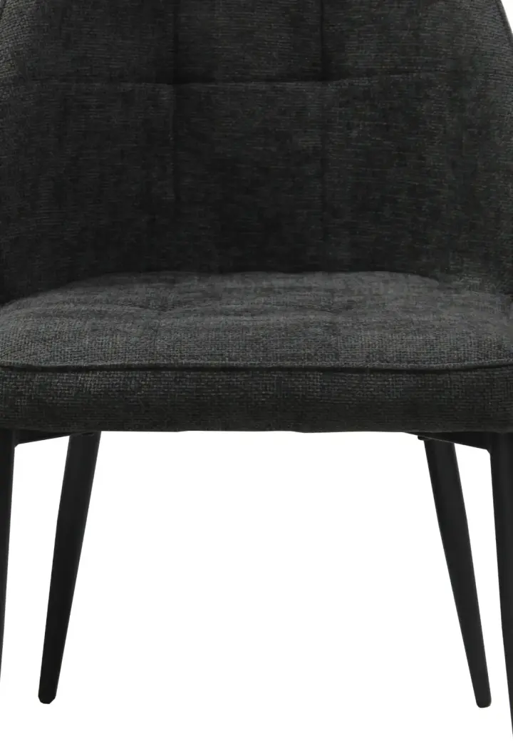 Scaun Velto Negru din Material Textil