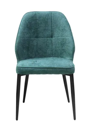 Scaun Velto Turcoaz din Material Textil