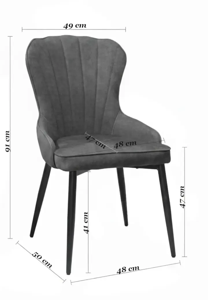 Scaun Linea Crem Catifea Babyface