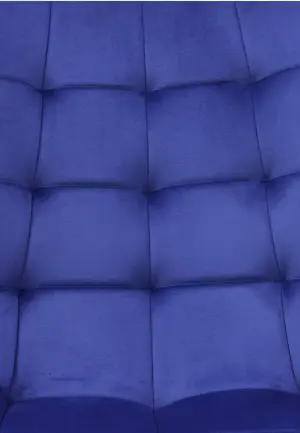 Scaun Onix Albastru din Catifea Babyface