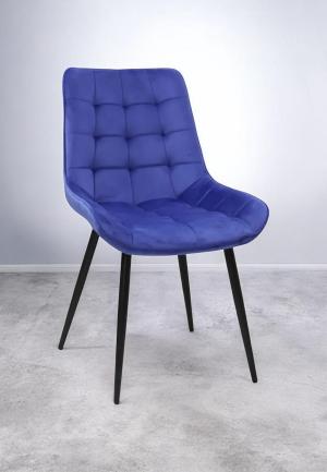 Scaun Onix Albastru din Catifea Babyface