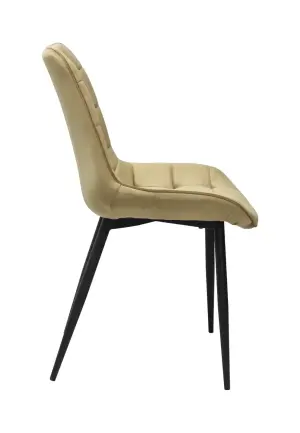 Scaun Onix Bej din Catifea Babyface