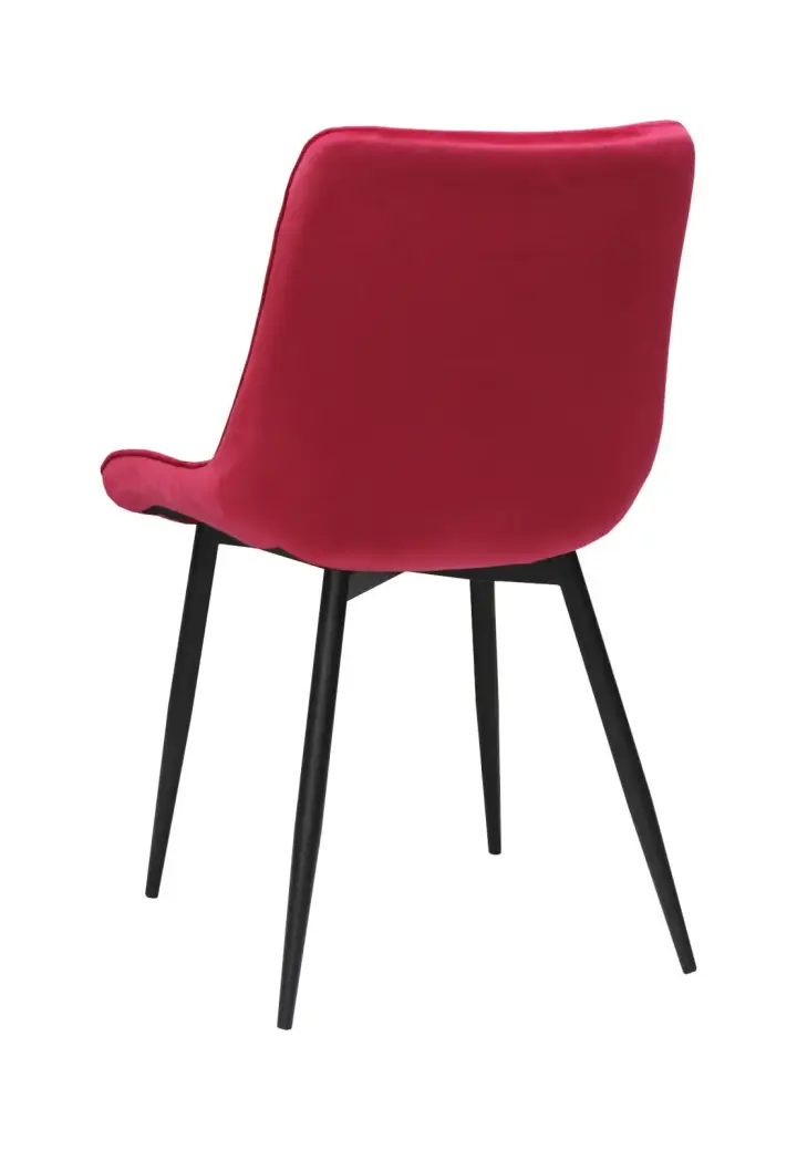 Scaun Onix Roșu Fucsia din Catifea Babyface