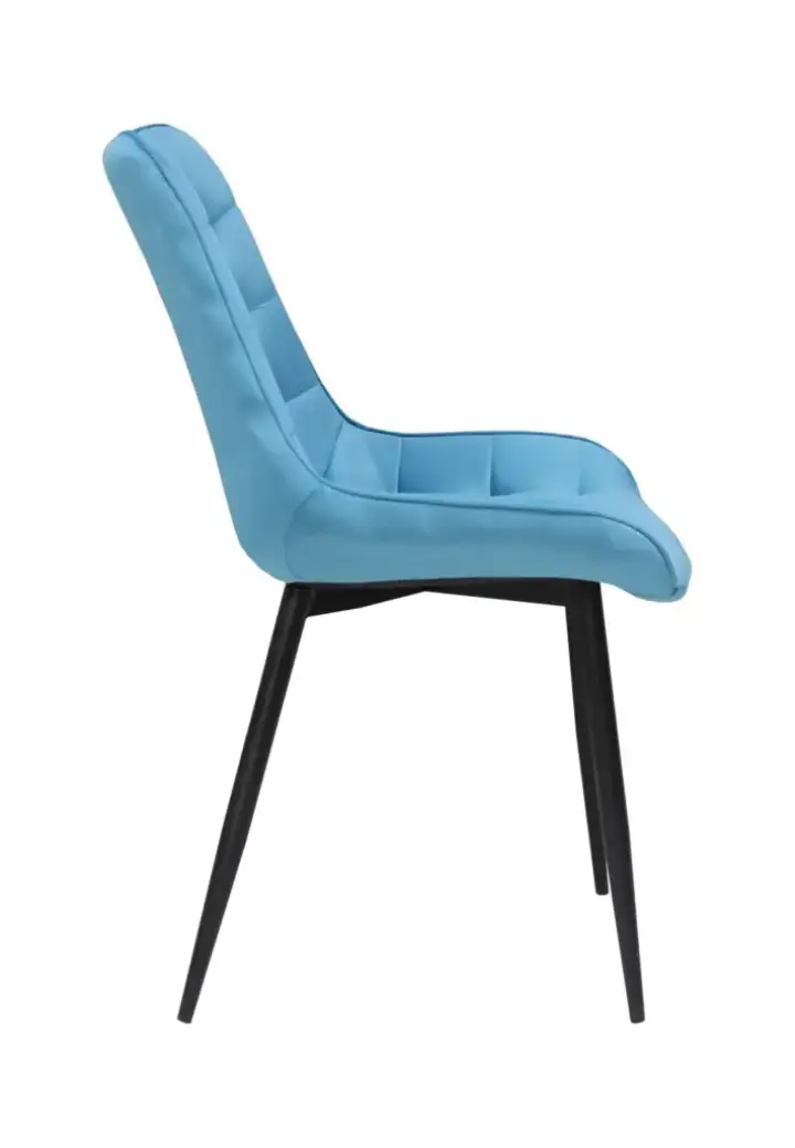 Scaun Onix Turcoaz Deschis din Catifea Babyface