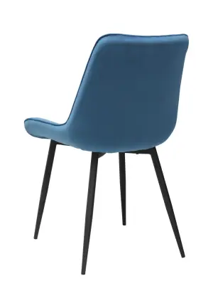 Scaun Onix Turcoaz din Catifea Babyface