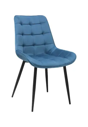 Scaun Onix Turcoaz din Catifea Babyface