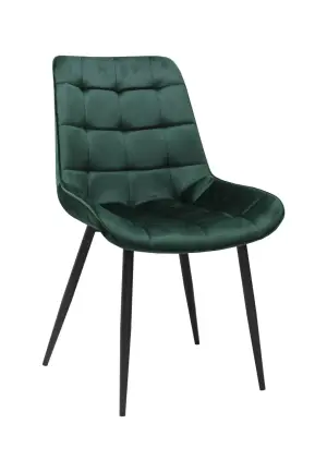 Scaun Onix Verde Închis din Catifea Babyface