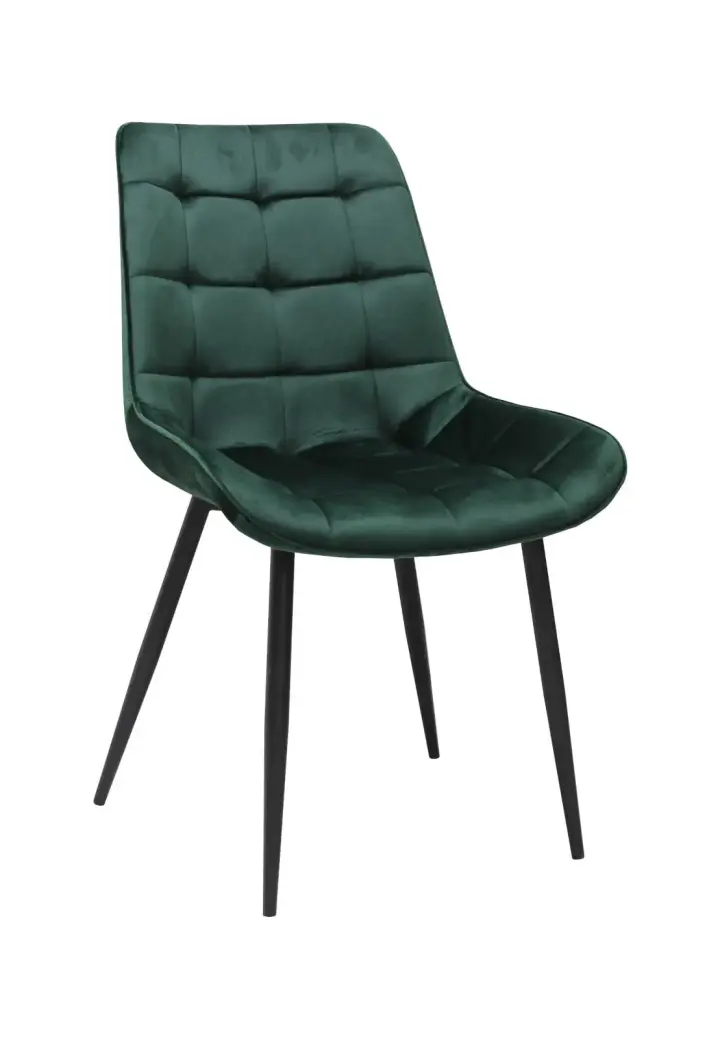 Scaun Onix Verde Închis din Catifea Babyface