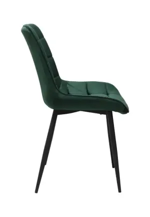 Scaun Onix Verde Închis din Catifea Babyface