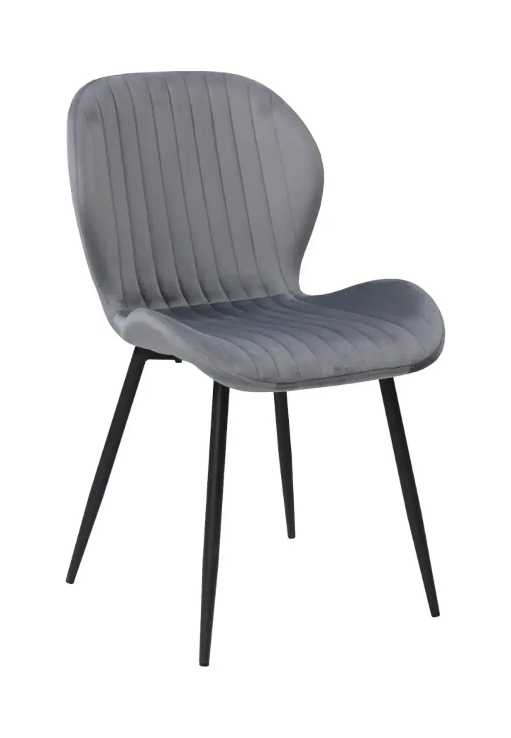 Scaun Opal Gri – Catifea Babyface