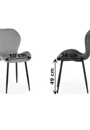 Scaun Opal Mov– Catifea Babyface