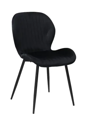 Scaun Opal Negru– Catifea Babyface