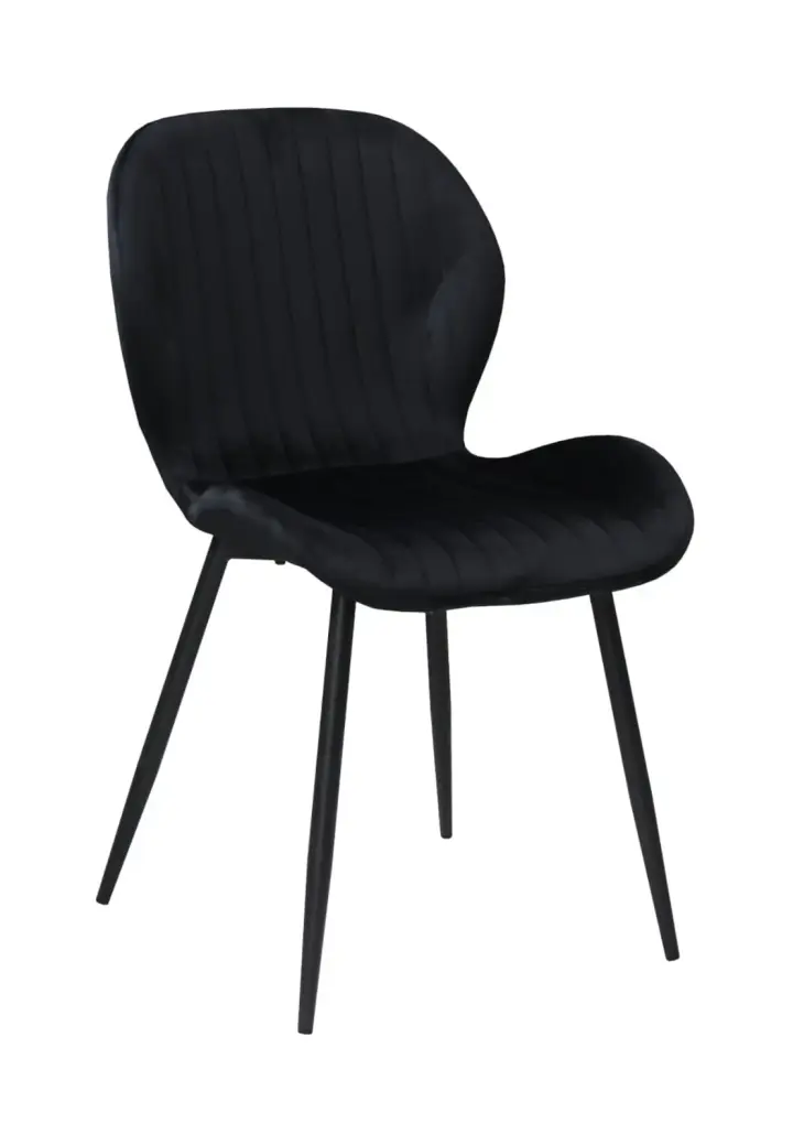 Scaun Opal Negru– Catifea Babyface