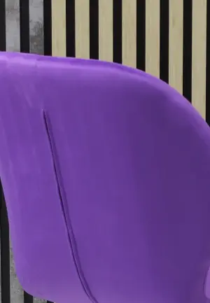 Scaun Opal Mov Picior Gold Rose – Catifea Babyface