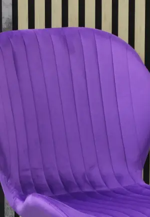 Scaun Opal Mov Picior Gold Rose – Catifea Babyface