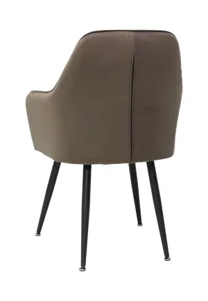 Scaun Perla Maro din Catifea Babyface
