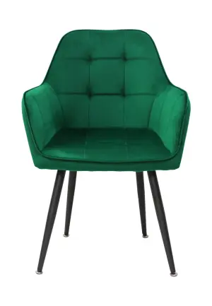 Scaun Perla Verde din Catifea Babyface