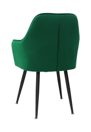 Scaun Perla Verde din Catifea Babyface