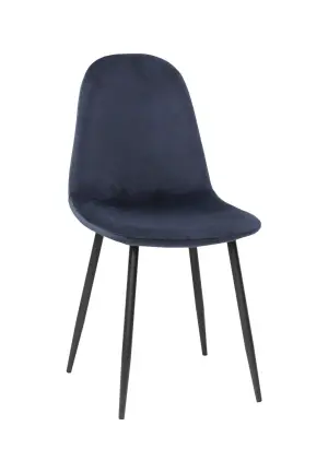 Scaun Rya Catifea Babyface Bleumarin