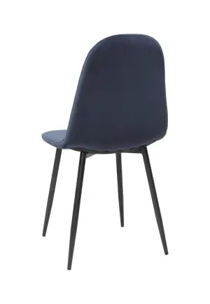 Scaun Rya Catifea Babyface Bleumarin
