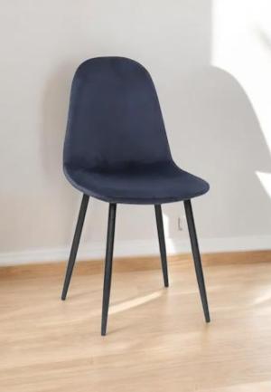 Scaun Rya Catifea Babyface Bleumarin