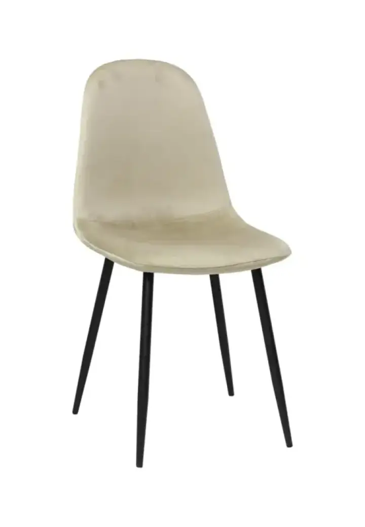 Scaun Rya Catifea Babyface Crem