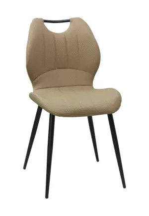 Scaun Topra Bej Piele Ecologică, Textil