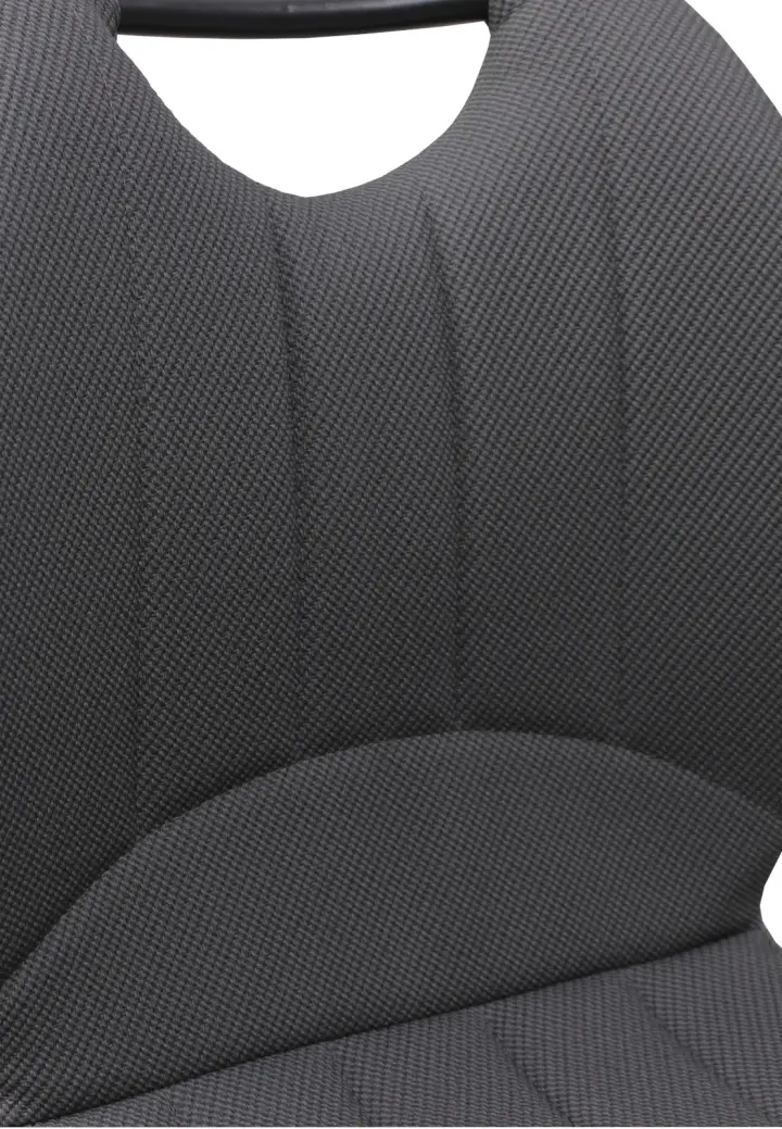 Scaun Topra Gri Inchis Piele Ecologică, Textil